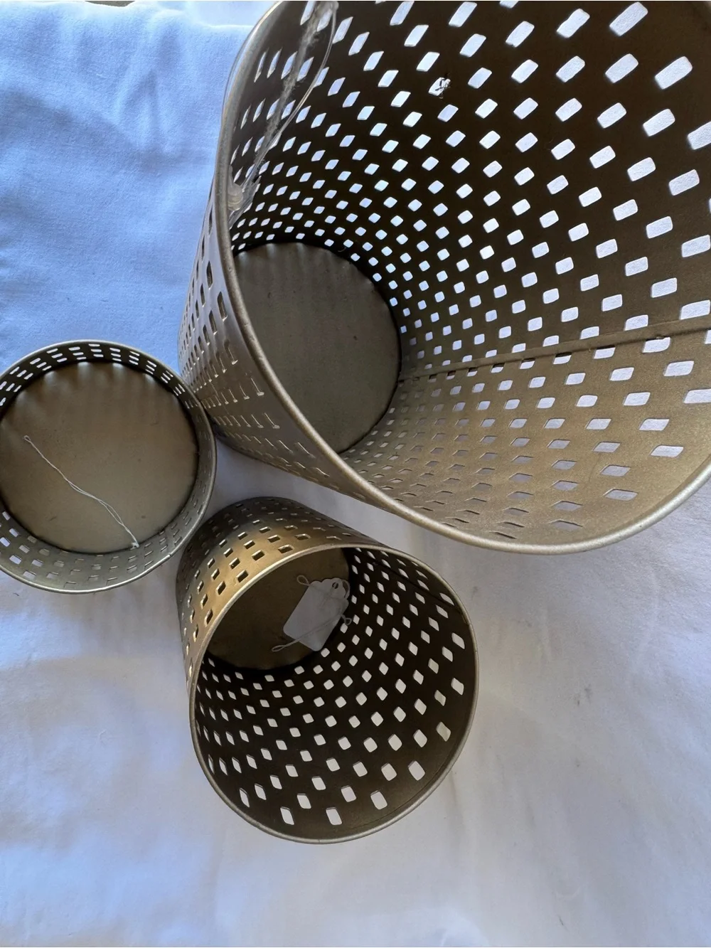 Gold Metal Decorative Lantern Set - Home Accents